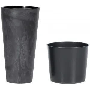 Горшок для растений Prosperplast «Tubus Slim Effect», ØxH: 30x57,2 см, антрацит