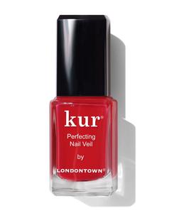 Kur Perfecting Nail Veil, 0.4 унции Londontown, цвет sheer poppy red