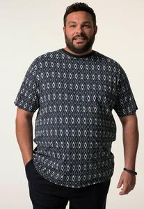 Футболка с принтом Men Plus, темно-синий
