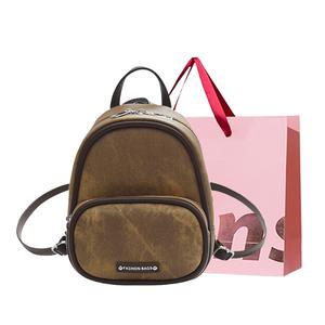 + Кожаная женская сумка через плечо рюкзак обычная разноцветная WHEELY BABY, синий