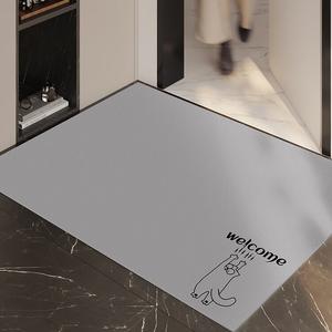 Y U-LIVE Ковер 60х120 см из ПВХ, водонепроницаемый и грязеотталкивающий, протираемый, для прихожей