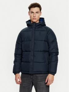 Пуховик стандартного кроя U.S. Polo Assn., синий