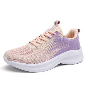 TONYBEAR Женские низкие беговые кроссовки розово-фиолетовые, цвет Pink Purple