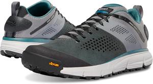 Мужские туристические ботинки Danner Trail 2650 - прочная замша, легкий текстиль с дышащей сетчатой подкладкой, стелька Ortholite и подошва Vibram для сцепления, синий/угольный