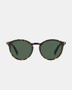 Солнцезащитные очки унисекс из полиамида овальной формы с поляризованными линзами Polaroid, коричневый