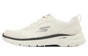 Skechers Go Walk 6 Lifestyle Shoes Men Low-top White/Navy Blue