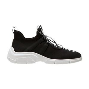 Кроссовки Prada Wmns XY Knit Sneaker 'Black White', черный