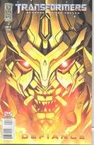 Transformers Revenge Fallen Movie Prequel Defiance #4 (IDW Publishing)