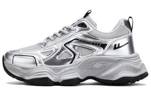 Кроссовки WARRIOR Chunky Sneakers Women's Low-top, белый/серый