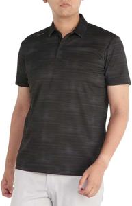 Рубашка Mizuno Ice Touch Intercool, мужская рубашка-поло с коротким рукавом, невероятно приятная на ощупь, отводит пот, быстро сохнет, эластичная и обеспечивает свободу движений, E2MAB006, черный