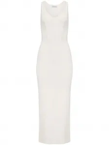 Платье макси с корсетом Nina Ricci, белый