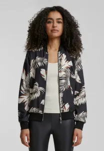 Бомбер с принтом mit blätter Cloud 5Ive, Black