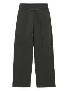 Флисовые брюки с тиснением AMI Paris, серый