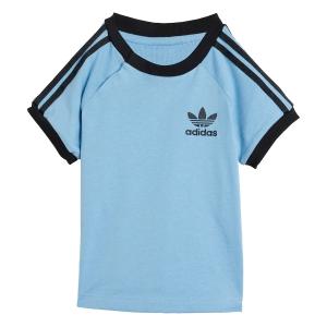 Рубашка ADIDAS ORIGINALS 3-Stripes Tee, светло-голубой