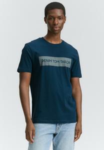 Футболка TOM TAILOR DENIM LOGO, Deep Pond Green/Teal