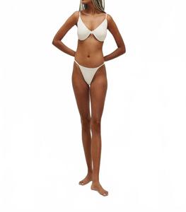 Регулируемый топ бикини Tina в цвете офф-уайт Haight, кремовый