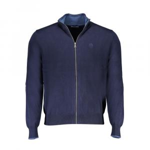 Синий хлопковый свитер North Sails