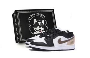 Air 1 Противоскользящие Низкие Детские Баскетбольные Кроссовки Черные Подростки Jordan