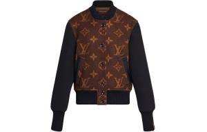 Куртка женская Louis Vuitton Monogram, коричневый / черный