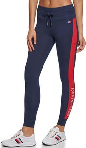 Женские спортивные леггинсы Tommy Hilfiger с завязками на талии и логотипом, Navy