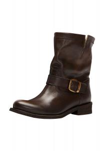 Кожаные ботильоны Felmini, темно-коричневый