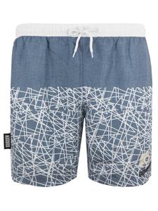 GUGGEN MOUNTAIN Плавки в клетку серого цвета