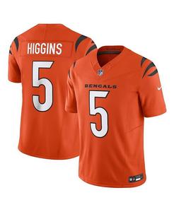 Мужская футболка Higgins Orange Cincinnati Bengals Vapor FUSE Limited Alternate 1 Jersey Nike, оранжевый