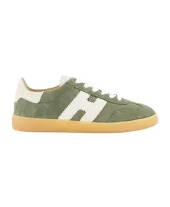 Стильные зеленые кроссовки для женщин Hogan, зеленый