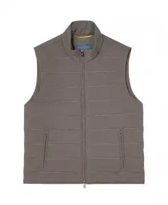 Стеганый жилет водителя Robert Talbott, серый