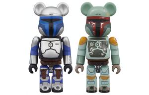 Star Wars, Boba Fett, 100% +100% Blister Packs 100% BE@RBRICK