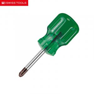 PB SWISSTOOLS Швейцарская классическая отвертка Pozi с короткой ручкой PZ1×30 мм Мини-отвертка PB 194.1-30