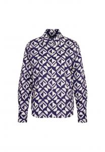 Блузка черная роза Seidensticker, синий