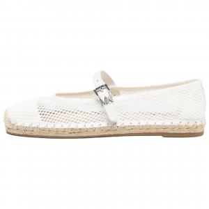 MICHAEL KORS Туфли MK Lynn Flat Mary Jane Shoes Women's White