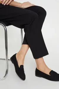 Пенни-лоферы Lana широкого кроя Dorothy Perkins, черный