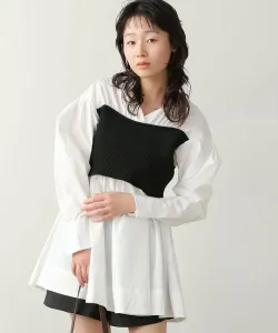 Бюстье с застежкой на молнию