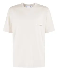 Серая футболка с логотипом Comme Des Garã§Ons, бежевый