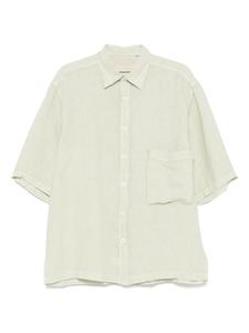 Льняная рубашка Costumein, зеленый