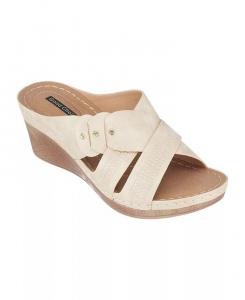 Женские босоножки Dorty на танкетке GC Shoes, белый