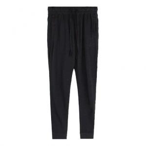 Брюки sportswear dual drawstring sports long pants black Nike, черный