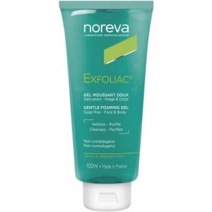 Нежный пенящийся гель Exfoliac 100 мл Noreva