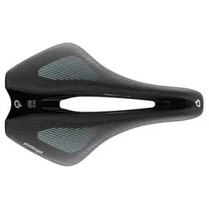 Седло Prologo Dimension Eva Rails Tirox, черный