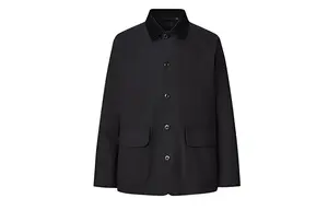 UNIQLO Куртка унисекс черная, Black
