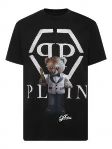 Футболка с принтом Philipp Plein, черный