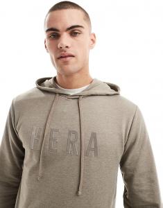 Focus облегченная толстовка с капюшоном цвета болотно-серый Hera