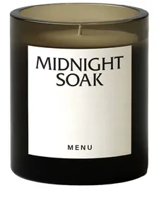 Ароматическая свеча midnight soak olfacte, 10х9 см, Audo, коричневый