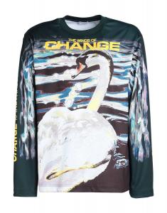 Толстовка Burberry, темно-зеленый