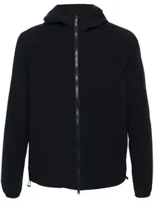 Непромокаемая куртка с тисненым логотипом Herno, синий