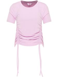 Женская футболка фиолетового цвета myMo