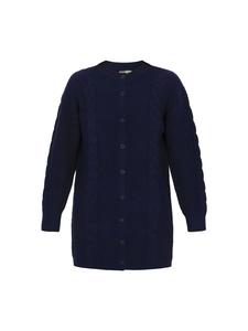 DreiMaster Женский кардиган темно-синего цвета