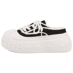 N6N8 Женские противоскользящие закрытые тапочки с устойчивостью к истиранию черные, цвет Black